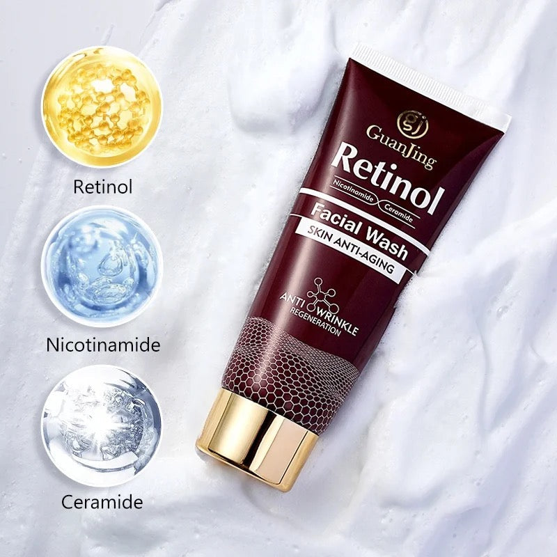 Retinol Facial Wash Skin Anti-Aging Anti-Wrinkle