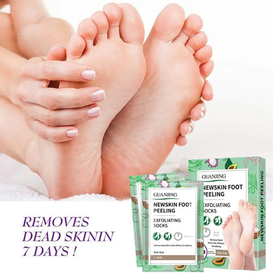 Brightens and Exfoliates Dead Skin Foot Mask