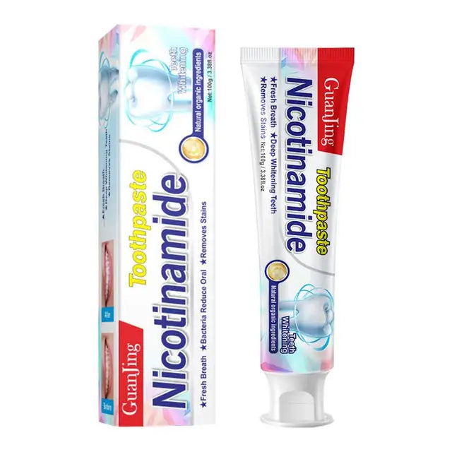 Nicotinamide Whitening Toothpaste Fresh Breath Whitening Teeth Oral Hygiene Cleaning Effectively Remove