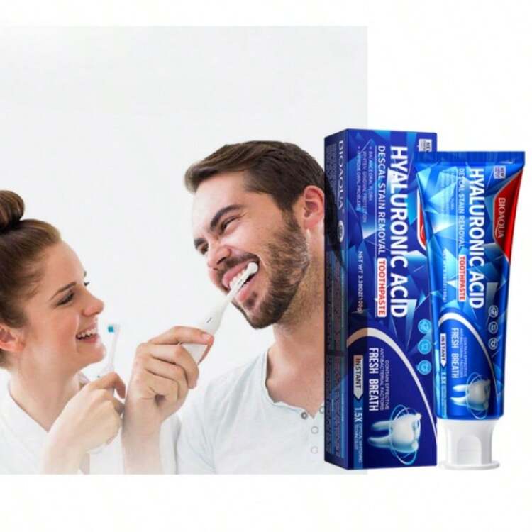 Hyaluronic Acid Whitening Toothpaste Brightens &Remove Stain