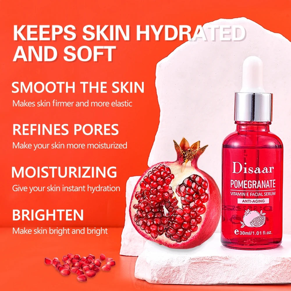 Pomegranate Vitamin E Facial Serum Anti Aging