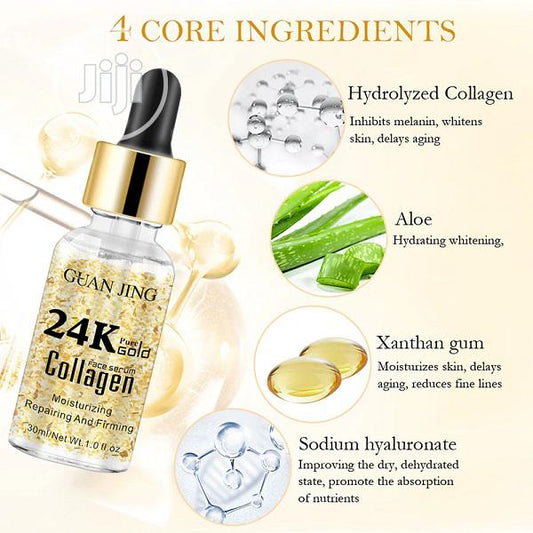 24K Pure Gold Face Serum