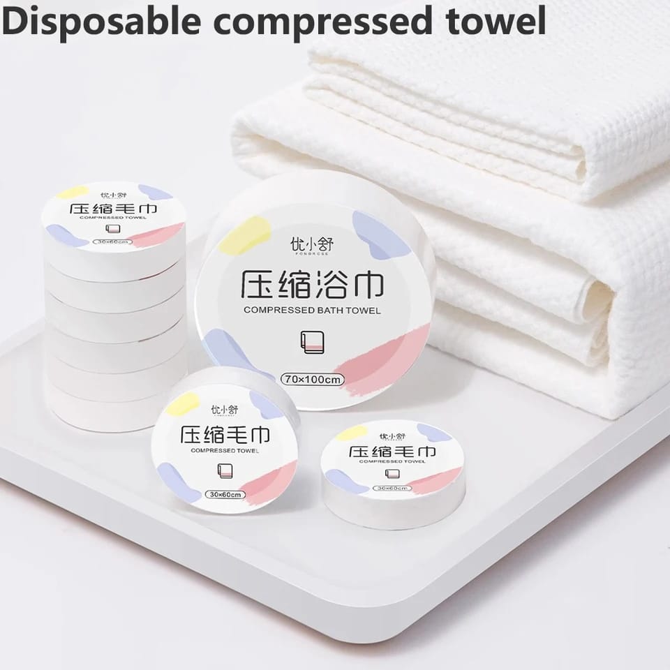 Quick-Drying Face Wash Tool Compressed Bath Towel